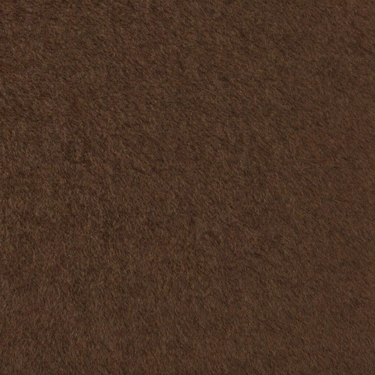 Macro view of Chocolate Flannel, 100% wool flannel, from Scabal